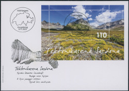 Suisse - 2023 - Sardona - Block - Ersttagsbrief FDC ET - Ersttag Voll Stempel - Briefe U. Dokumente