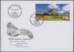 Suisse - 2023 - Sardona - Blockausschnitt - Ersttagsbrief FDC ET - Briefe U. Dokumente