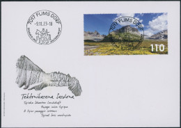 Suisse - 2023 - Sardona - Blockausschnitt - Ersttagsbrief FDC ET - Ersttag Voll Stempel - Storia Postale