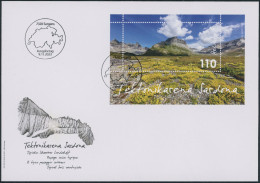 Suisse - 2023 - Sardona - Block - Ersttagsbrief FDC ET - Briefe U. Dokumente