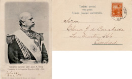 ARGENTINA 1903 POSTCARD SENT FROM  BUENOS AIRES - Briefe U. Dokumente