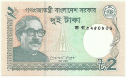 Bangladesh - 2 Taka - 2011 - Unc. - Pick 52.a - Mujibur Rahman - Bangladesh