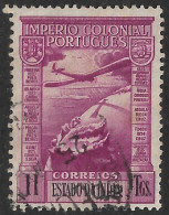 Portuguese India – 1938 Império Colonial Airmail 11 Tangas Used Stamp - Portugiesisch-Indien