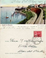 ARGENTINA 1904 POSTCARD SENT FROM  BUENOS AIRES TO MAR DEL PLATA - Briefe U. Dokumente