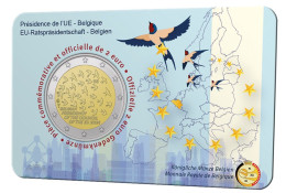 Belgie 2 Euro 2024 Voorzitterschap EU Presidency BU Coincard  FRANSTALIG Belgique Belgien Belgium Belgia - Belgium
