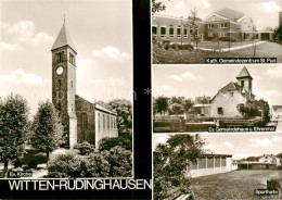 73870516 Ruedinghausen Witten Ev Kirche Kath Gemeindezentrum St Pius Ev Gemeinde - Witten