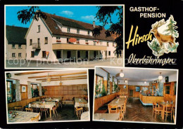 73835649 Oberboehringen Gasthof Pension Hirsch Gaststube Theke Oberboehringen - Bad Ueberkingen