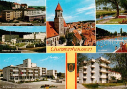 73835423 Gunzenhausen Altmuehlsee Berufsschulen Und Hensoltshoehe Kirche Altmueh - Gunzenhausen