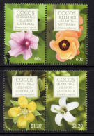 COCOS(keeling)ISLANDS 2010 " FLOWERS  OF COCOS(Keeling)ISLANDS) SET MNH - Islas Cocos (Keeling)