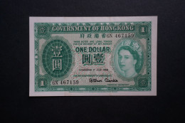 (M) 1959 Hong Kong Old Issue - 1 Dollar Circulated Note - Serial No. 6N 467159 - Hongkong