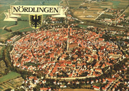 72238558 Noerdlingen Altstadt Fliegeraufnahme Noerdlingen - Nördlingen