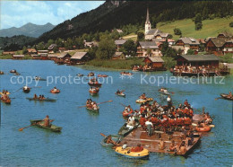 72238448 Weissensee Kaernten Flosskonzert Trachtenkapelle  Weissensee Kaernten - Weissensee