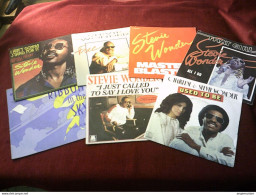 COLLECTION DE  21   / 45 TOURS  DE  STEVIE WONDER - Complete Collections