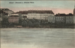 11194529 Basel BS Weisses Blaues Haus  Basel BS - Sonstige & Ohne Zuordnung