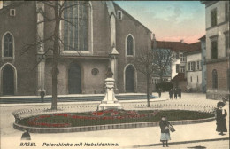 11194380 Basel BS Peters Kirche Hebel Denkmal  Basel BS - Sonstige & Ohne Zuordnung