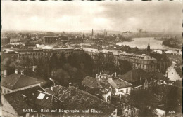 11194236 Basel BS Buergerspital Rhein Brueche Basel BS - Sonstige & Ohne Zuordnung