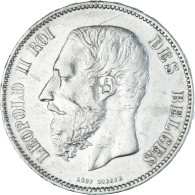 Monnaie, Belgique, Leopold II, 5 Francs, 5 Frank, 1868, TTB, Argent, KM:24 - 5 Francs