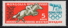 MG1153 Mongolia 1960 Olympic Equestrian 1V MNH - Mongolie