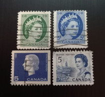 Canada 1954 National Wildlife Week, 1962 Queen Elizabeth II & 1967 The 100th Anniversary Celebration Lot 2 - Used Stamps