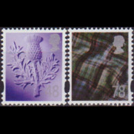 GB REGION-SCOT 2007 - #28-9 Thistle/Tartan Set Of 2 MNH - Escocia