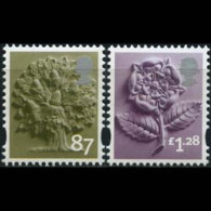 GB REGION-ENGLAND 2012 - #26-7 Oak/Tudor Rose Set Of 2 MNH - Engeland