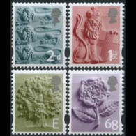 G.B.REGION-ENGLAND 2003 - Scott# 6-9 Symbols Set Of 4 MNH - Inghilterra