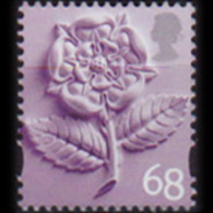 G.B.REGION-ENGLAND 2002 - Scott# 5 Tudor Rose 68p MNH - England