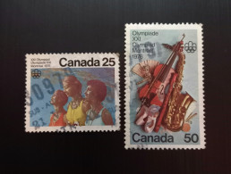 1976 Olympic Games - Montreal, Canada -  Modèle: R. Webber Perforation: 12 X 12½ - Gebruikt