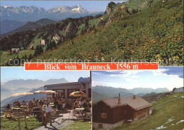 72229857 Brauneck-Gipfelhaus Gedaechtnishuette Mit Wetterstein Und Zugspitze Bra - Lenggries