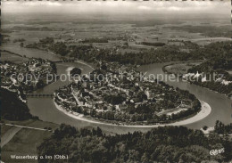 72229715 Wasserburg Inn Fliegeraufnahme Mit Innschleife Wasserburg - Wasserburg (Inn)