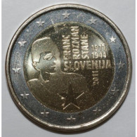 SLOVENIE - 2 EURO 2011 - FRANC ROZMAN - SUPERBE A FLEUR DE COIN - Slovenië