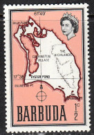 BARBUDA   SCOTT NO 12  MNH  YEAR 1968 - Barbuda (...-1981)