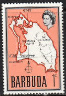 BARBUDA   SCOTT NO 13  MNH  YEAR 1968 - Barbuda (...-1981)