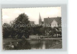 42228727 Mengeringhausen Teich Kirche Mengeringhausen - Bad Arolsen