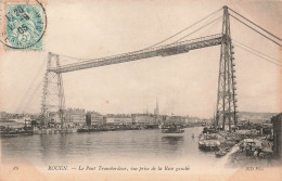 FRANCE - Rouen - Le Pont Transbordeur Prise De La Rive Gauche - Carte Postale Ancienne - Rouen