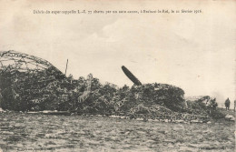 FRANCE - Brabant Le Roi - Débris Du Super-zeppelin L Z 77 Abattu Par Un Auto Canon - Carte Postale Ancienne - Altri & Non Classificati