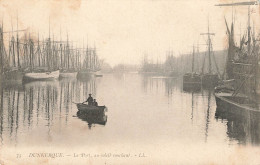 FRANCE - Dunkerque - Le Port Au Soleil Couchant - Carte Postale Ancienne - Dunkerque