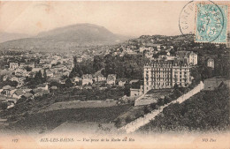 FRANCE - Aix Les Bains - Vue Générale De La Ville Prise De La Roche Du Roi - Carte Postale Ancienne - Aix Les Bains