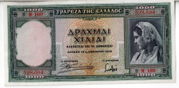 GRECE - 1000 Drachmai 1939 - Grèce