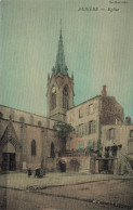 FRANCE - Aubière - Eglise - Colorisé - Carte Postale Ancienne - Aubiere