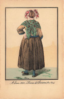 FRANCE - Alsace 1855 - Femme De Saverne (Bas Rhin) - Costume Des Pronvinces Françaises - Carte Postale Ancienne - Otros & Sin Clasificación