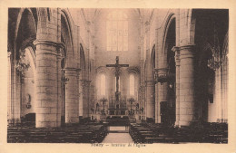 FRANCE -  Toucy - Intérieur De L'église - Carte Postale Ancienne - Toucy