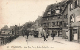 FRANCE - Strasbourg - Quai Saint Jean Et Quai De L'Abattoir - LL - Carte Postale Ancienne - Strasbourg
