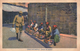 TURQUIE - Constantinople - Cireurs De Souliers - Carte Postale Ancienne - Turquie