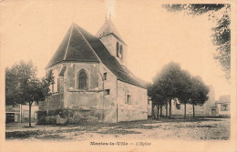 FRANCE - Mantes La Ville - L'église - Carte Postale Ancienne - Mantes La Ville