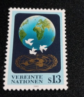 Nations Unies > Centre International De Vienne N°165** - Unused Stamps