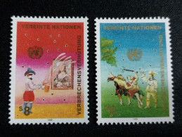 Nations Unies > Centre International De Vienne N°110/111** - Unused Stamps