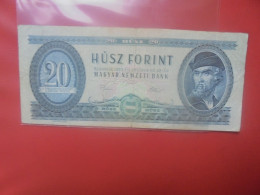 HONGRIE 20 FORINT 1975 Circuler (B.32) - Hungary