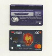 CARTE DE DEMONSTRATION MASTERCARD  THEME RUGBY XV DE FRANCE. - Sonstige & Ohne Zuordnung