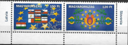 2004 Ungarn Hungary Magya Posta Mi. 4851-2**MNH  Beitritt Zur Europäischen Union (EU) - Ongebruikt